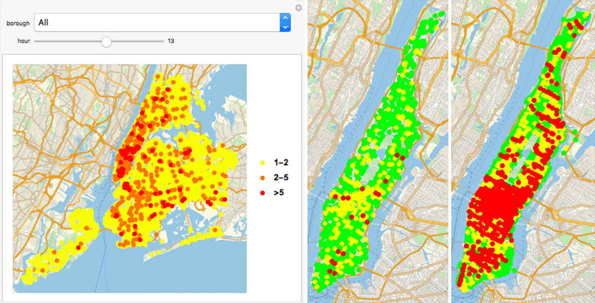Image of New York City traffic accidents